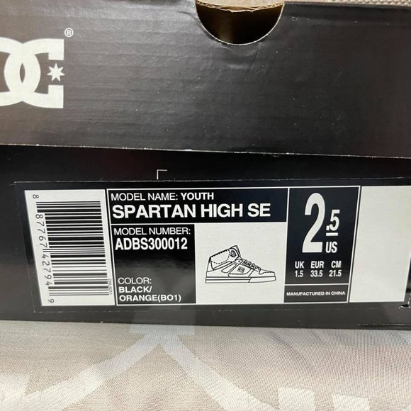 Kids DC Shoes - Spartan High SE - Picture 6 of 6
